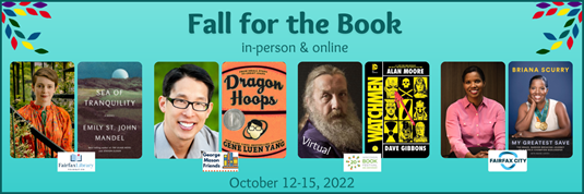 photos of authors and book jackets