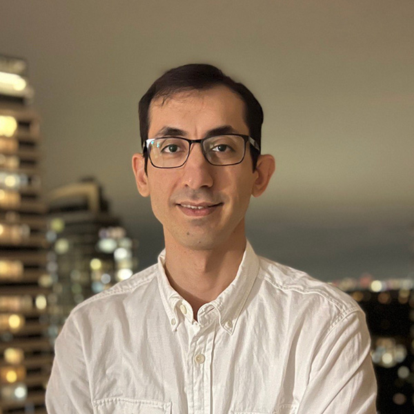 George Mason University Costellow College of Business faculty Amirhossein Alamdar Yazdi headshot