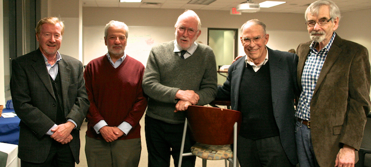 Photo of Dennis Sandole and colleagues
