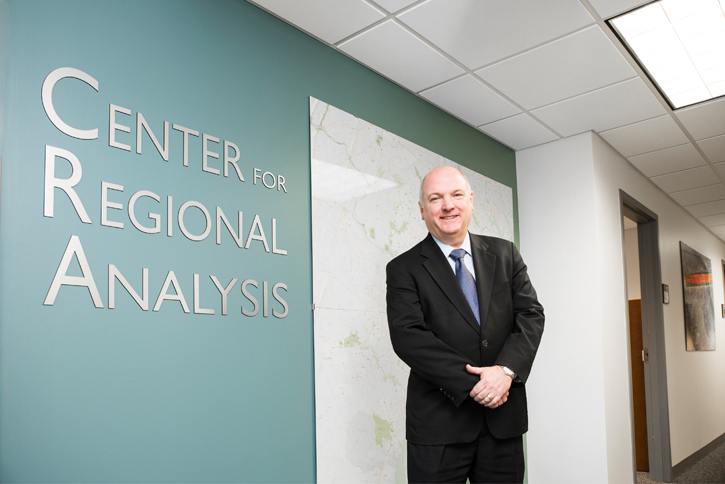 Terry Clower at the Center for Regional Analysis