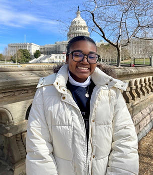Photo of Schar School of Policy and Government student Nylah Mitchell